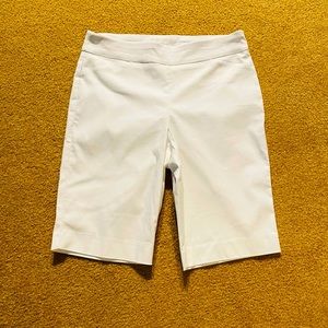Charter Club White Bermuda Shorts